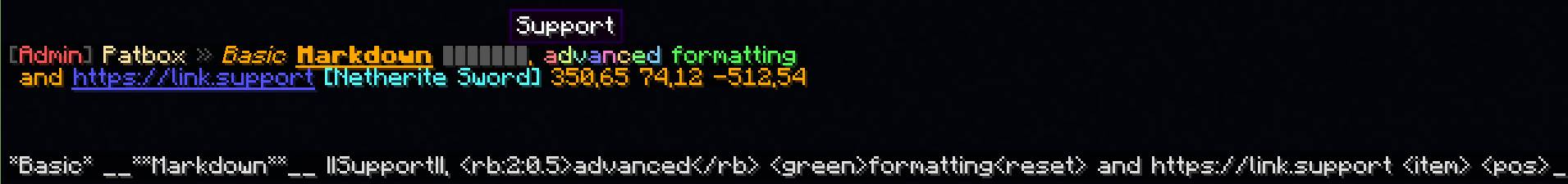 Скриншот мода Styled Chat #3