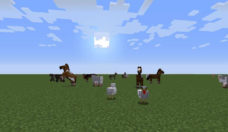 Скриншот мода Superflat World No Slimes #2