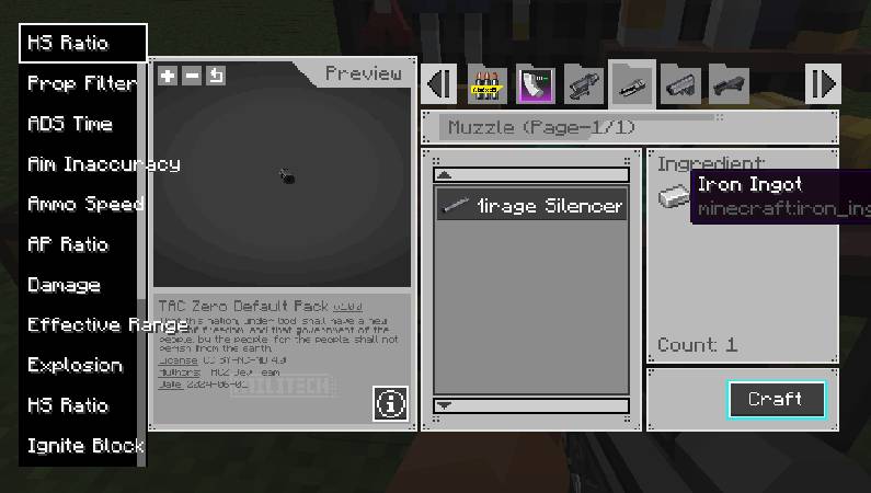 Скриншот мода TaCZ addon #1