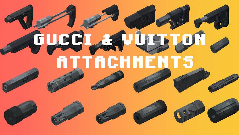 Скриншот мода [TACZ] Gucci & Vuitton Attachments #5