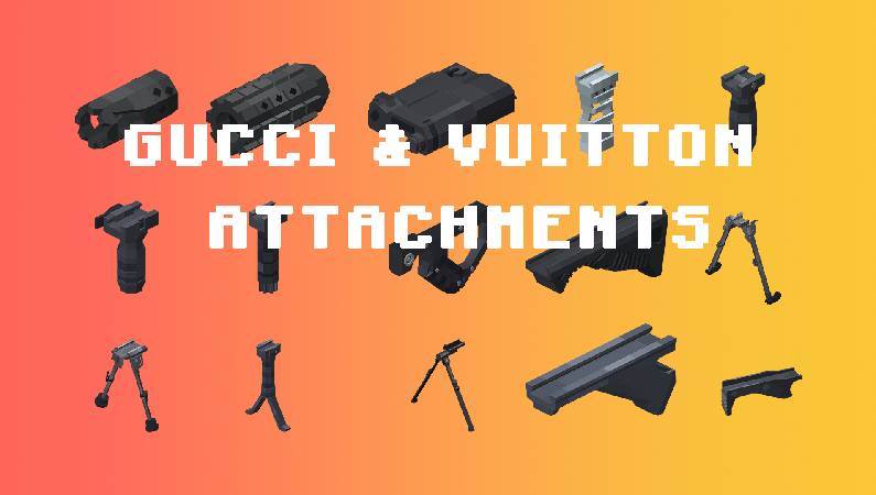 Скриншот мода [TACZ] Gucci & Vuitton Attachments #6