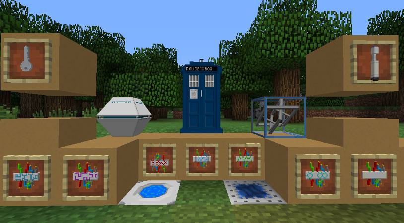 Скриншот мода TARDIS Mod #5