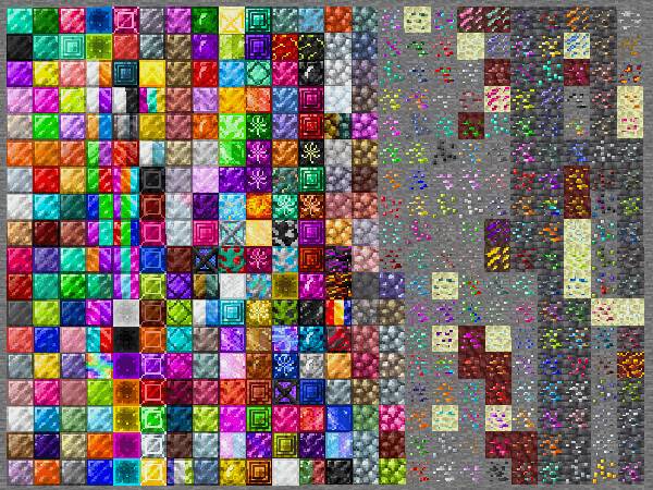 Скриншот мода Crystalcraft Unlimited Java edition (The Age of Ores) #1