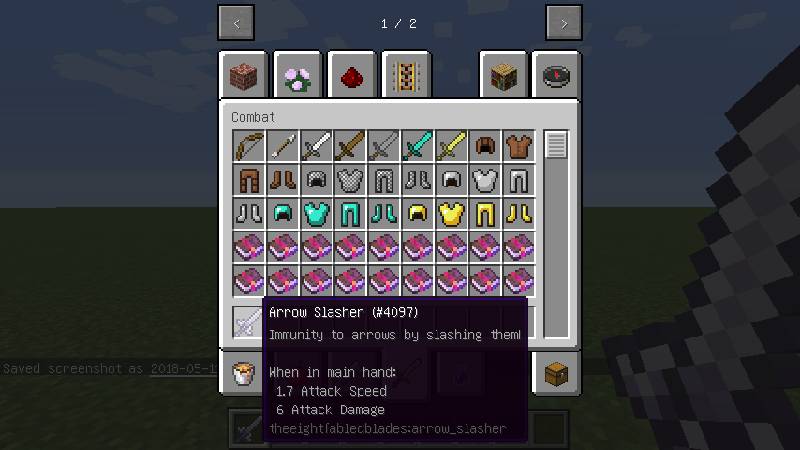 Скриншот мода The Eight Fabled Blades #4