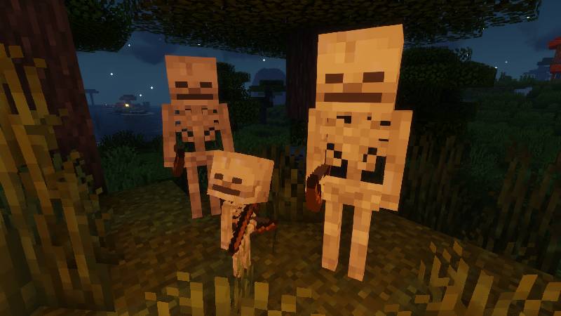 Скриншот мода Tiny Skeletons [Legacy Fabric] #4