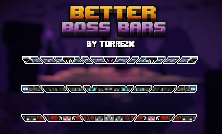 Скриншот мода Torrezx-Better boss bar #1