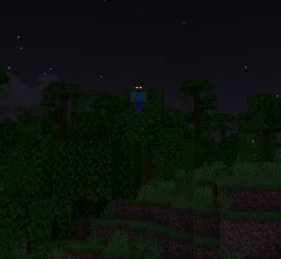 Скриншот мода True Herobrine #1