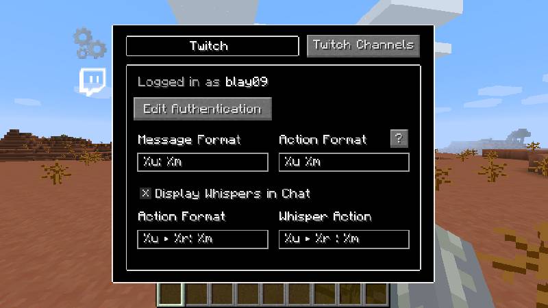 Скриншот мода Twitch Chat Integration #5