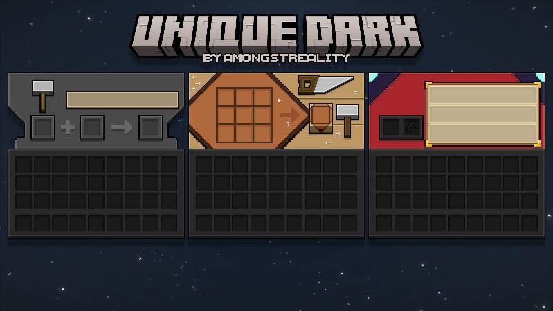 Скриншот мода Unique Dark #1
