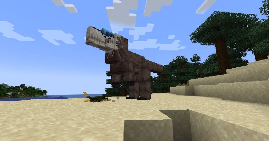 Скриншот мода Unusual Prehistory #9