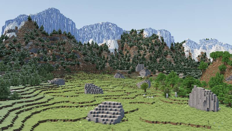 Скриншот мода Vanilla Vistas #7