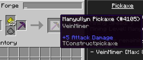 Скриншот мода VeinMiner Mod Integration #1