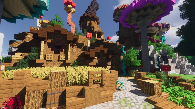 Скриншот мода Voyager shader 2.0 #4