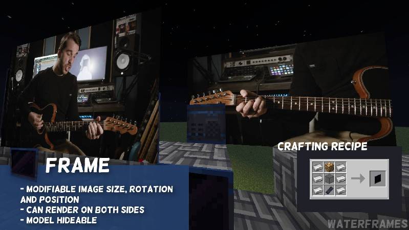 Скриншот мода WATERFrAMES: Multimedia Displays #2