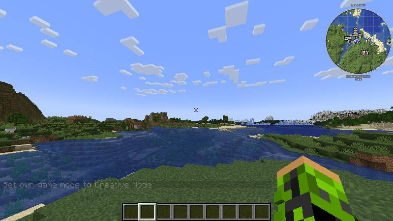 Скриншот мода X Crosshair Shape #1